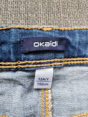 Jupe en jean fille taille 12 ans