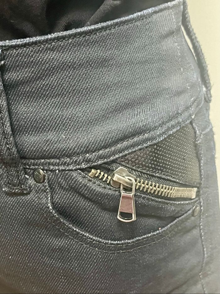 Jupe en jean noire LMV - photo numéro 3