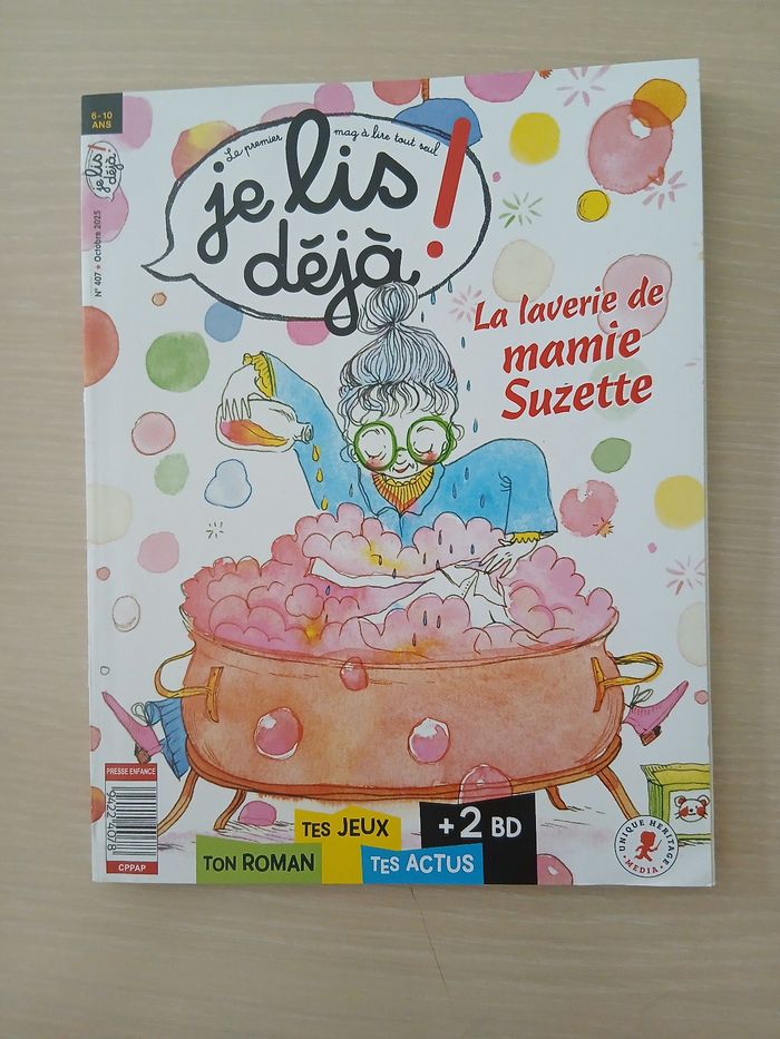 Cahier d activite je lis dejs la laverie de mamie suzette