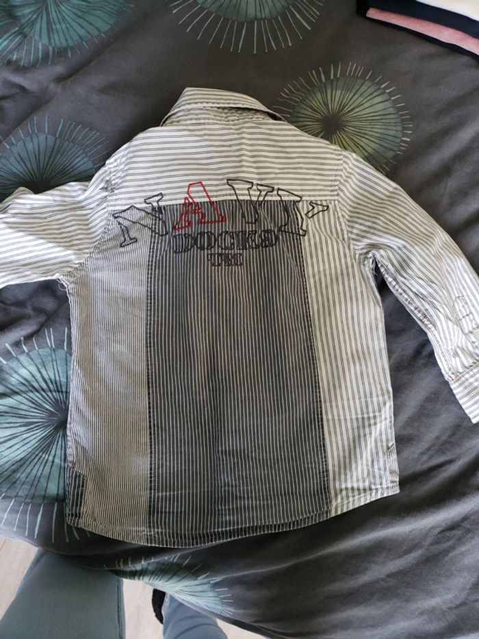 Chemise manches longues terre de marins 4 ans - photo numéro 4