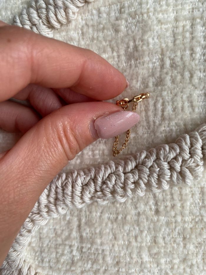 Bague d’oreilles doré chaîne trend - photo numéro 8