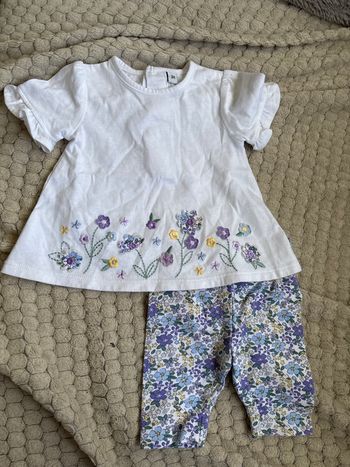 Ensemble legging & teeshirt manches courtes 