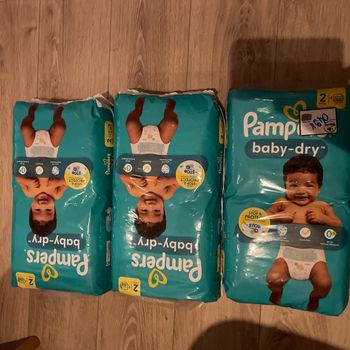 Couches Pampers Baby-dry