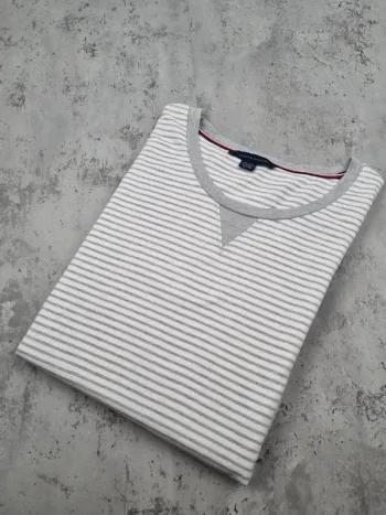 Sweat rayé Tommy Hilfiger – Taille XL/42 Femmes