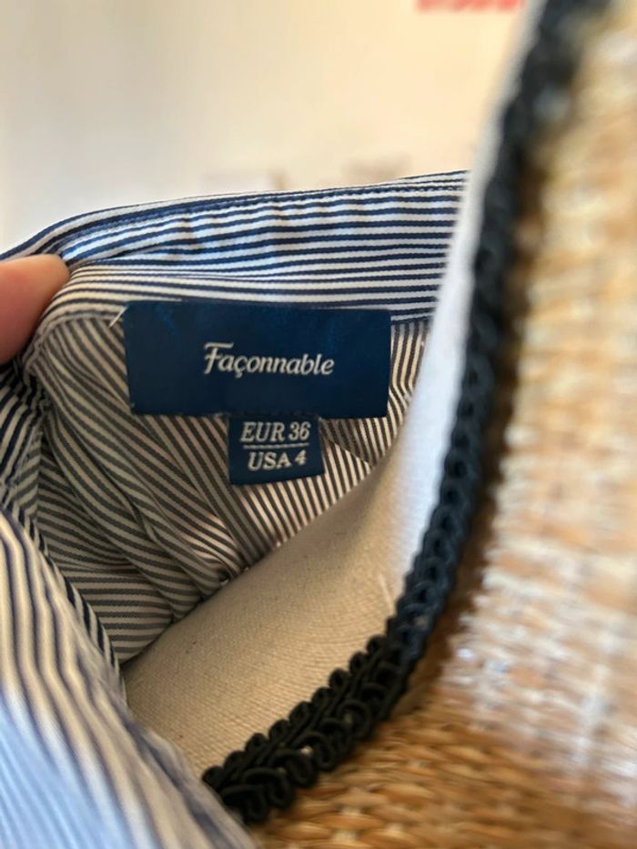 Chemise marinière façonnable - photo numéro 3