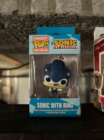 Funko Pocket Keychain Sonic with ring