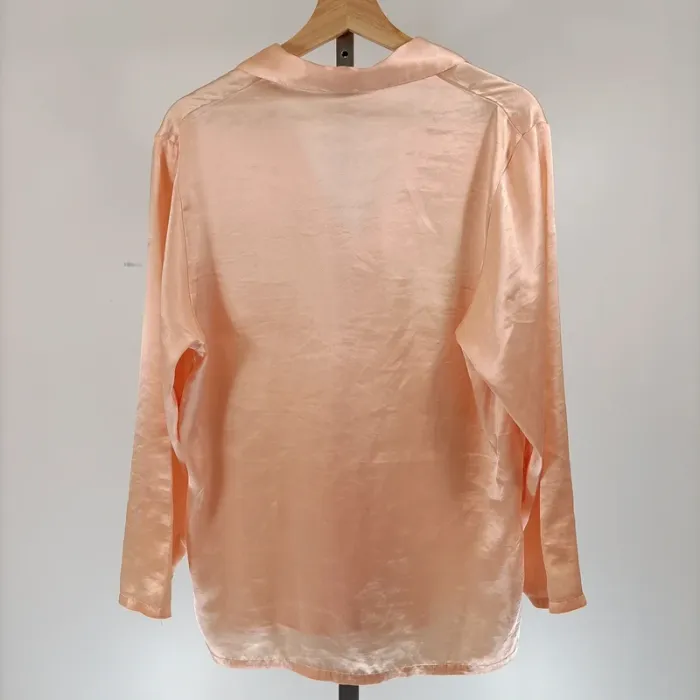 Chemise satinée rose poudré - Chuchotements - Taille 38/40 - A046 - photo numéro 8