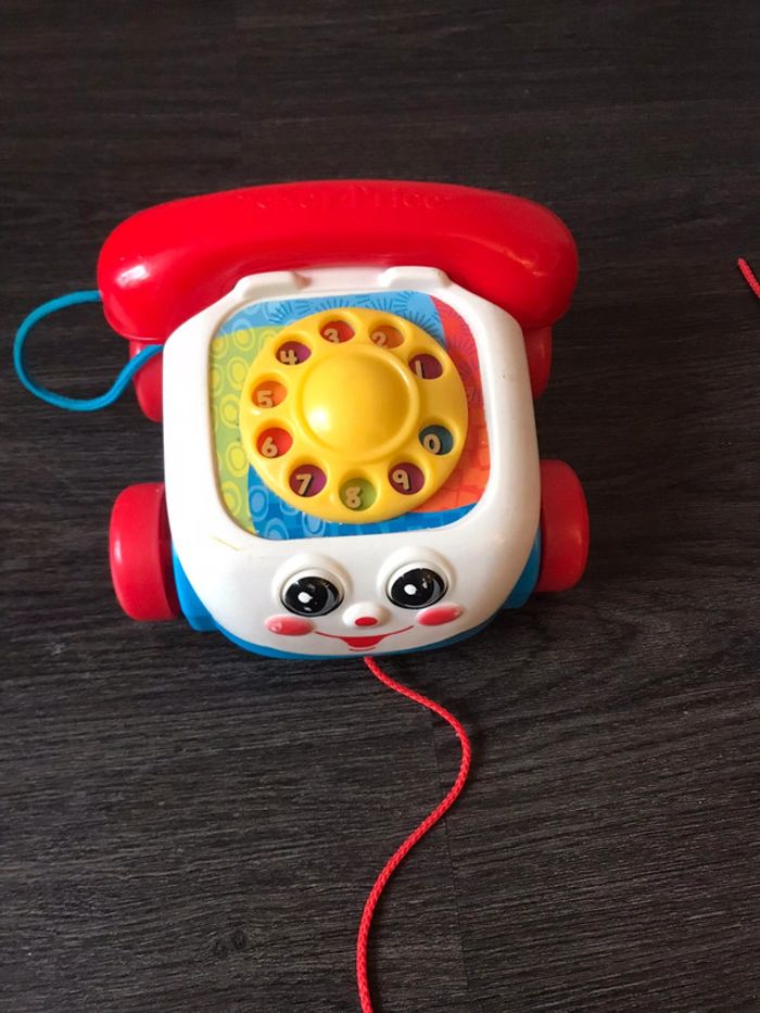 Telephone à tirer Fisher price Vintage 2000