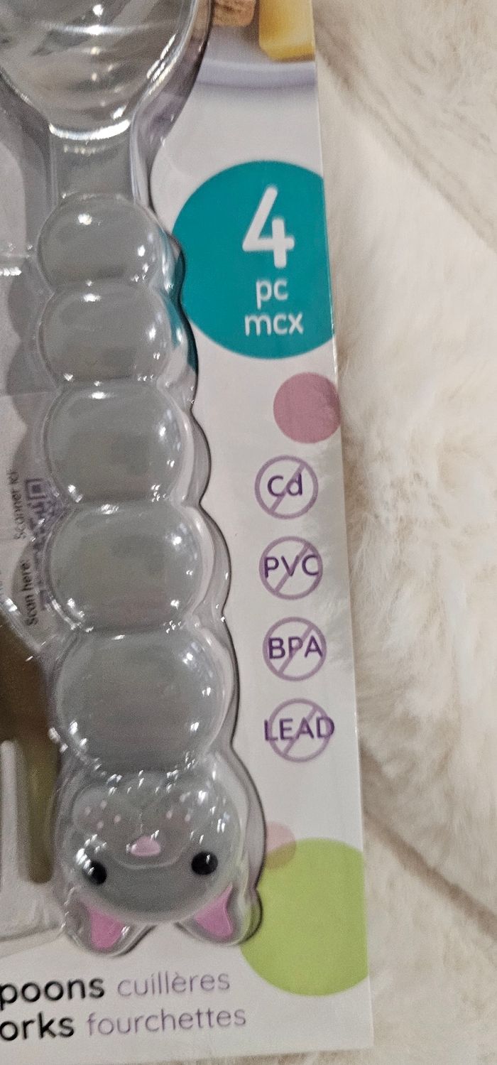 Lot de 4 couverts animalier Melii Neufs - photo numéro 4