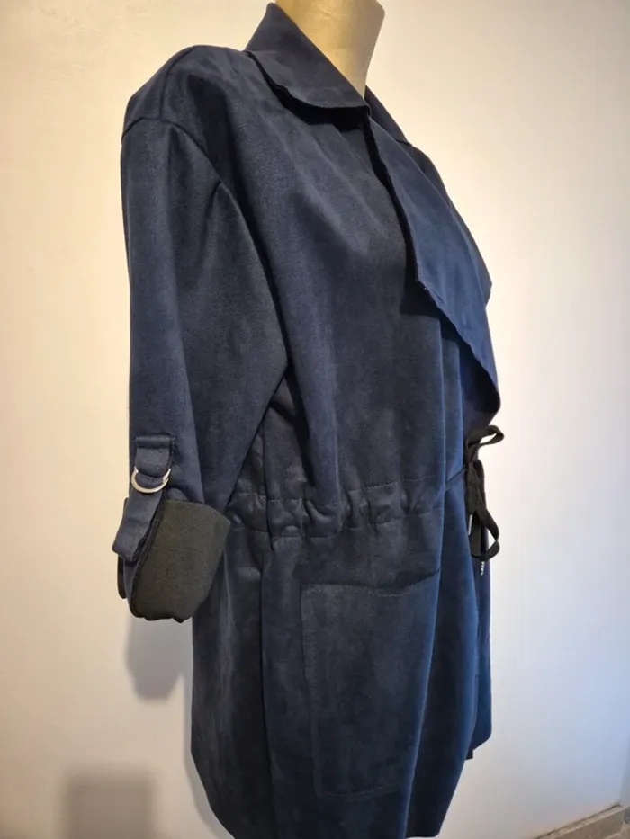 Veste neuve imitation daim taille unique - photo numéro 4