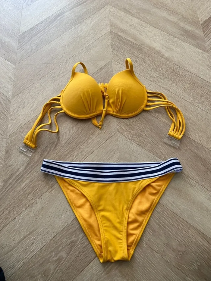 Maillot de bain moutarde