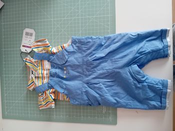 Ensemble t-shirt et salopette - Sergent Major NEUF