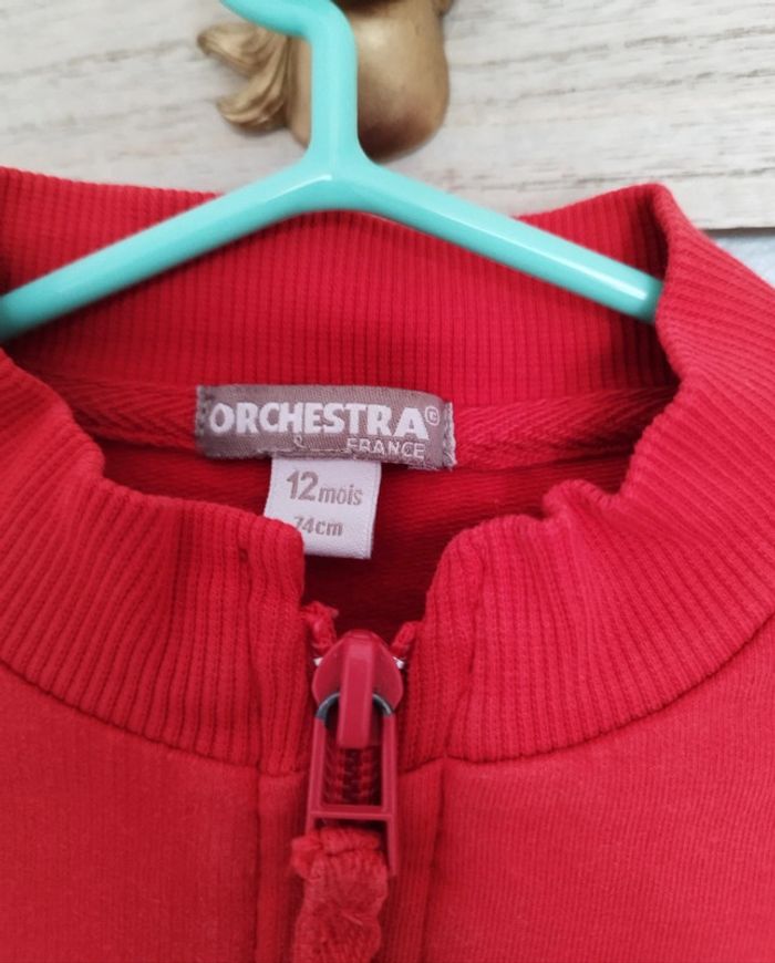 Veste rouge orchestra - photo numéro 4