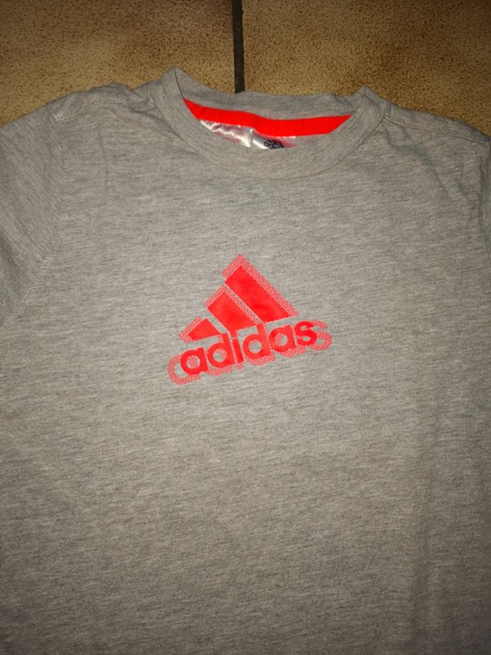 Tee-shirt garçon de marque adidas - photo numéro 2