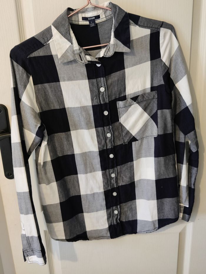 Chemise à carreaux Kiabi Taille S