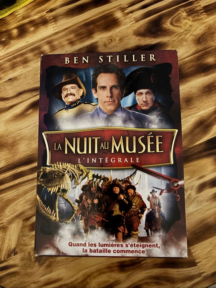 Coffret dvd « la nuit au musée 1 et 2 »