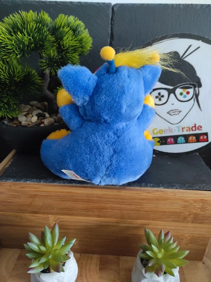 Peluche Plush Doudou Baboon Lansay Bleu Extraterrestre Blue #geektradedoudou - photo numéro 2