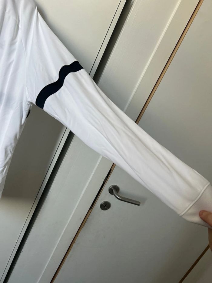 Haut survêtement blanc et noir - photo numéro 6