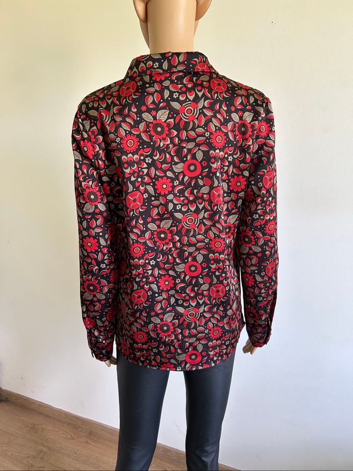 Chemise imprimée à manches longues Cerise Blue taille S jamais portée - photo numéro 5