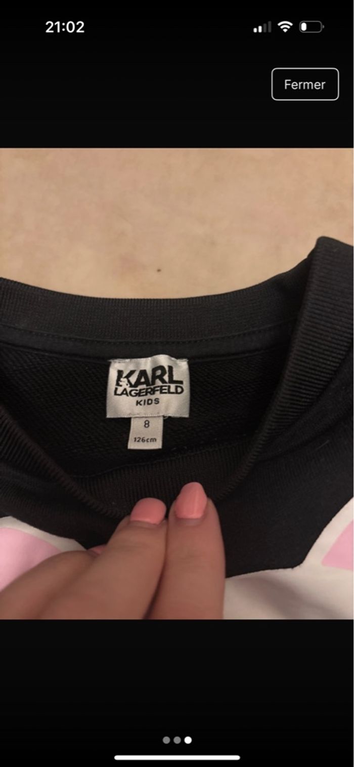 Pull Karl lagerfeld - photo numéro 3