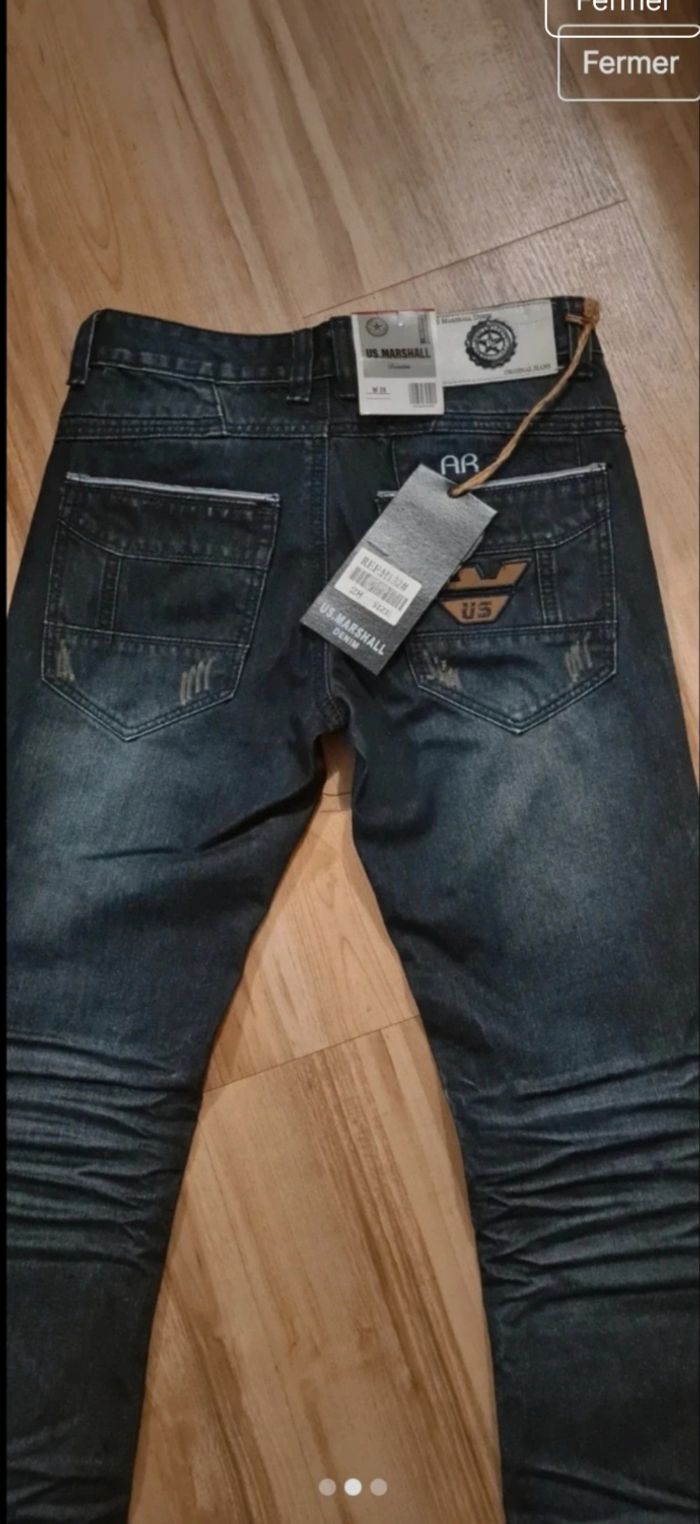 Jeans us marshall homme h132 T.38 - photo numéro 2
