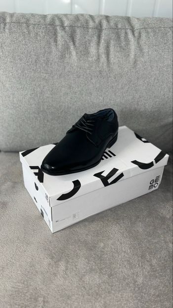 Mocassin noir pour homme