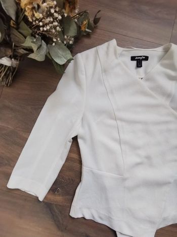 Veste blanche/crème