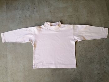 Tee shirt manches longues 4/5 ans rose