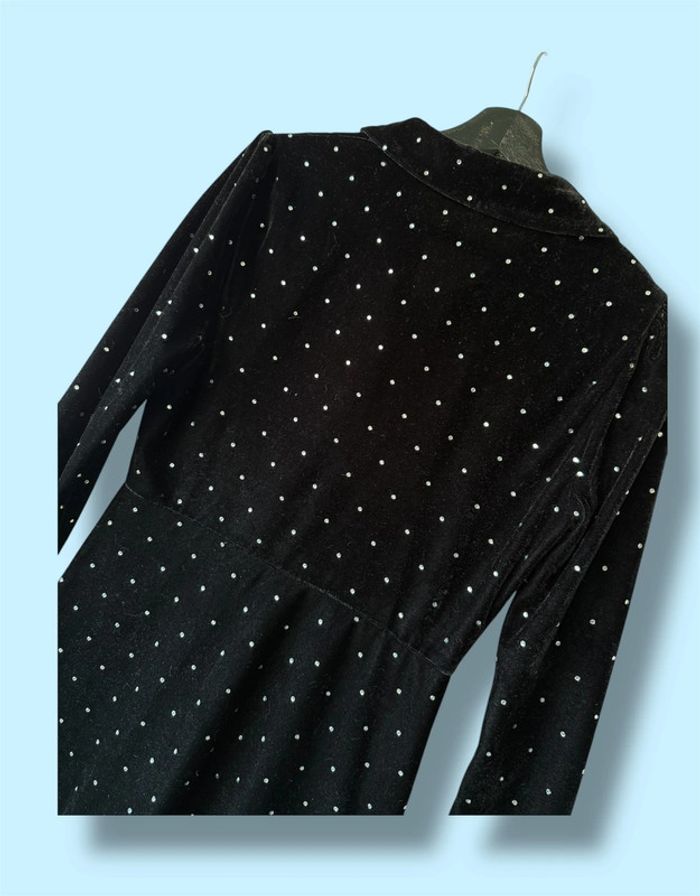 Robe velours et strass Zara - photo numéro 3