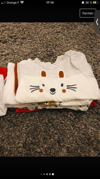 Lot de vetements enfant 6 mois