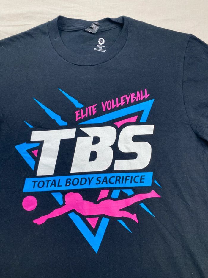 T-shirt imprimé sport USA, homme, été, Noir M - photo numéro 2