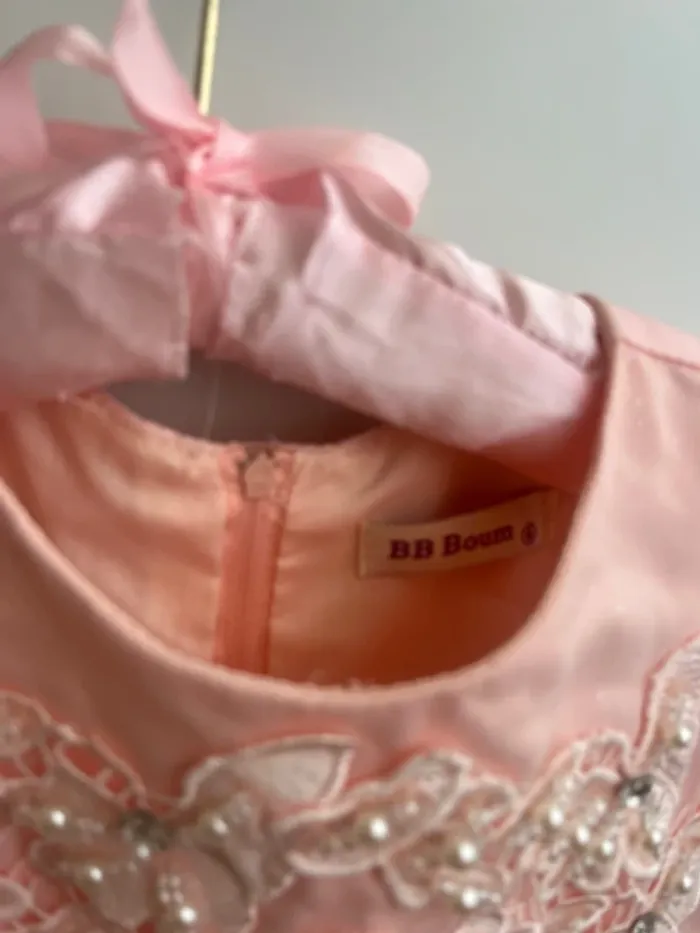Robe de cérémonie 6ans rose tulle 🩷 - photo numéro 4