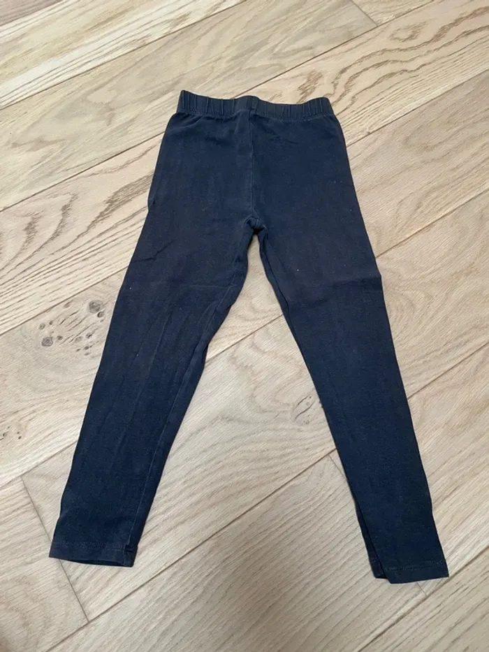 Legging marron foncé 4 ans - photo numéro 2