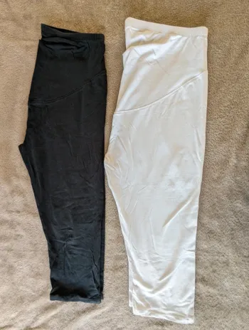 Lot de 2 leggings 3/4 maternité Colline 38/40