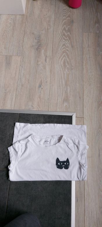 T shirt blanc Kiabi, taille 12 ans