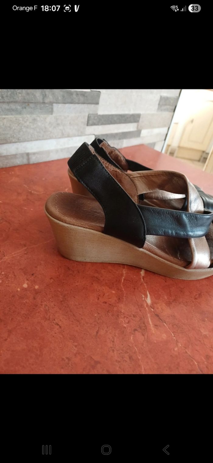 Sandales femme taille 38 - photo numéro 4