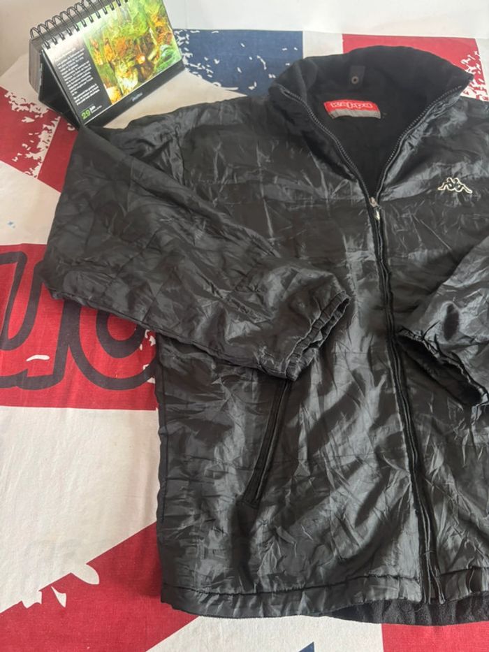 Veste Kappa noir à zip- Taille XL - photo numéro 5