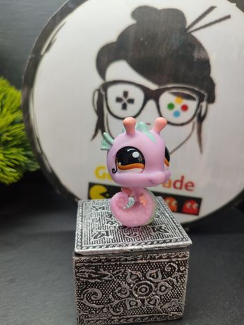 Lps001351 My Littlest Petshop Lps Pet Shop Authentic Seahorse Hippocampe 1115
