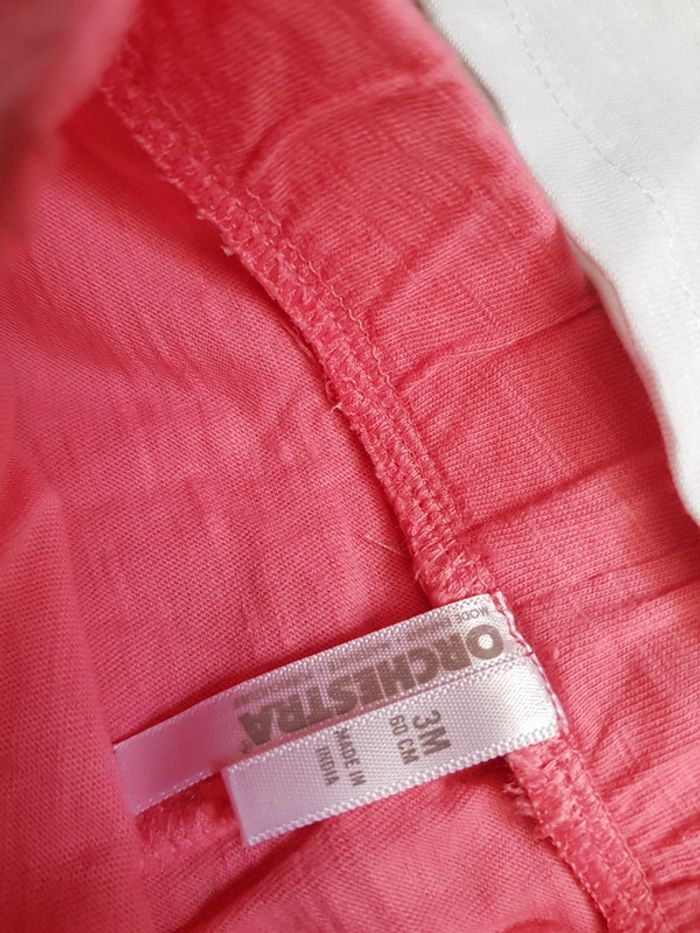 Short et tee shirt fille 3 mois - photo numéro 4