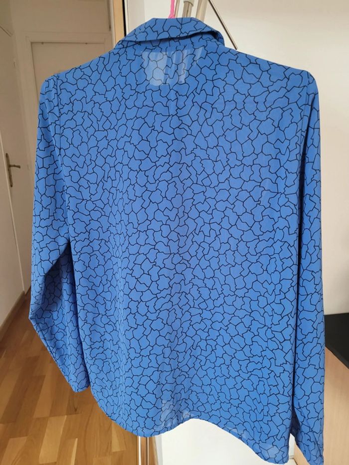 Blouse bleue - photo numéro 2