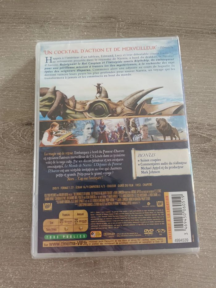 Dvd Narnia - photo numéro 2
