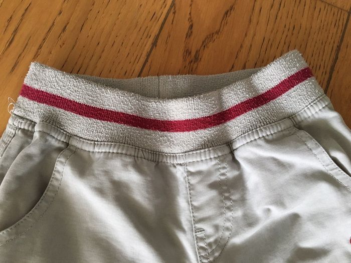 Pantalon gris clair Vertbaudet 7 ans - photo numéro 2