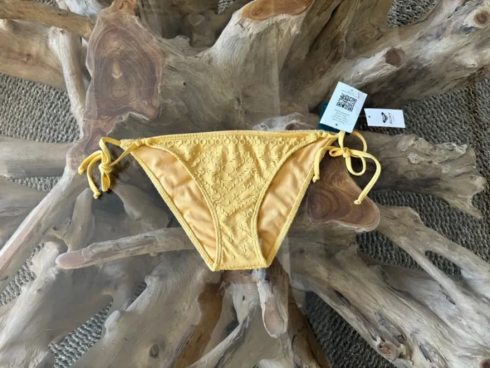 Bas de maillot de bain Roxy jaune ficelle S