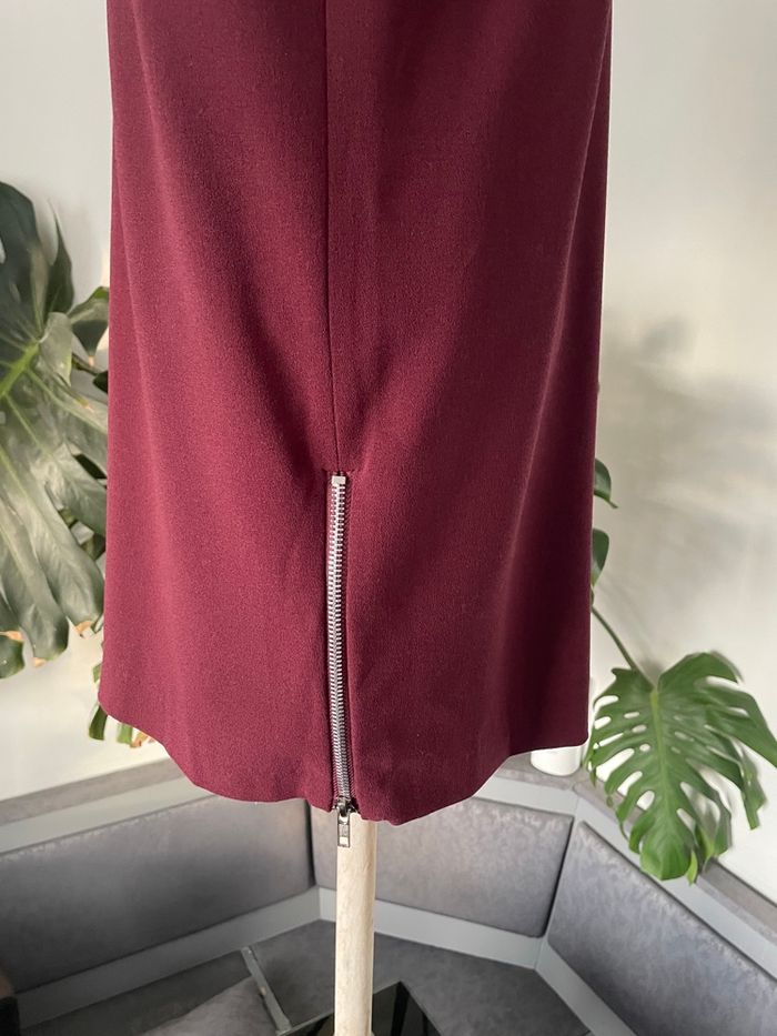 Robe droite bordeaux Bel Air modèle Leandro T2 – neuve avec étiquette - photo numéro 5