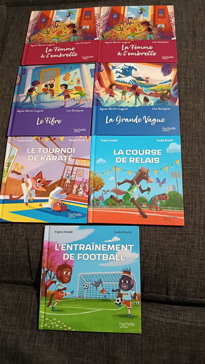 Lot de 7 livres mac do