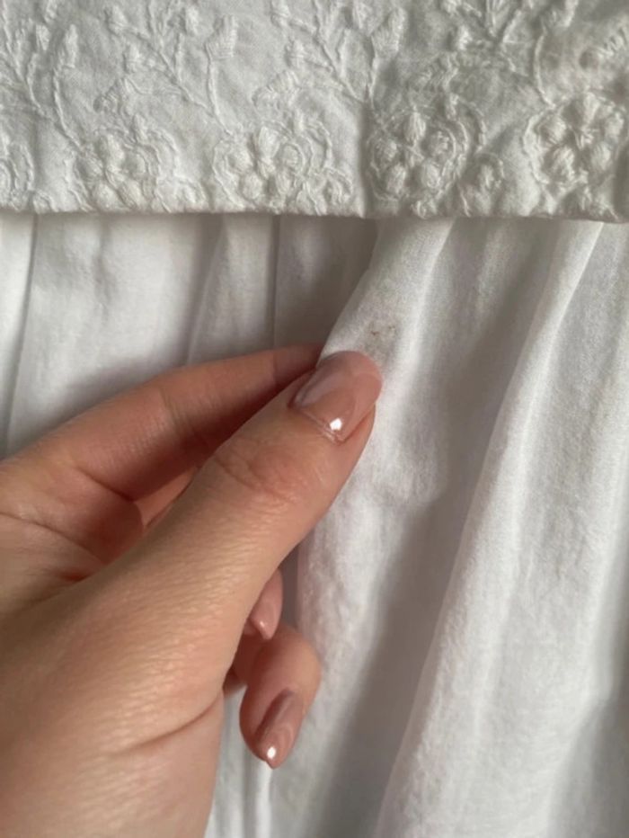 Robe blanche de cérémonie pour mariage ou baptême - photo numéro 6