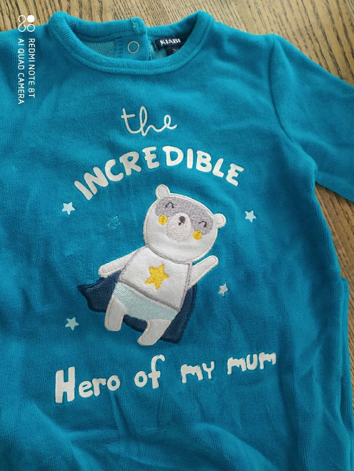 Pyjama polaire bebe 3 mois - photo numéro 2