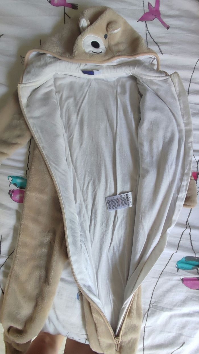 Combinaison en peluche enfant Lupilu - photo numéro 2