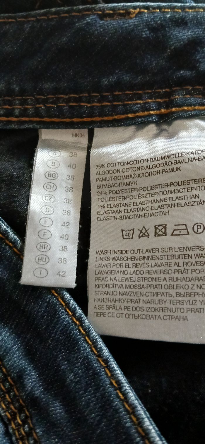 Jupe en jeans Taille 40 marque Yessica - photo numéro 5