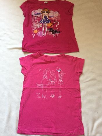 2 T-shirts 10 ans